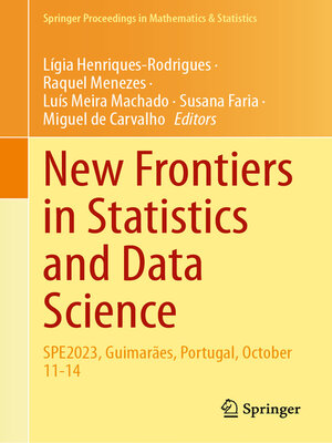 cover image of New Frontiers in Statistics and Data Science